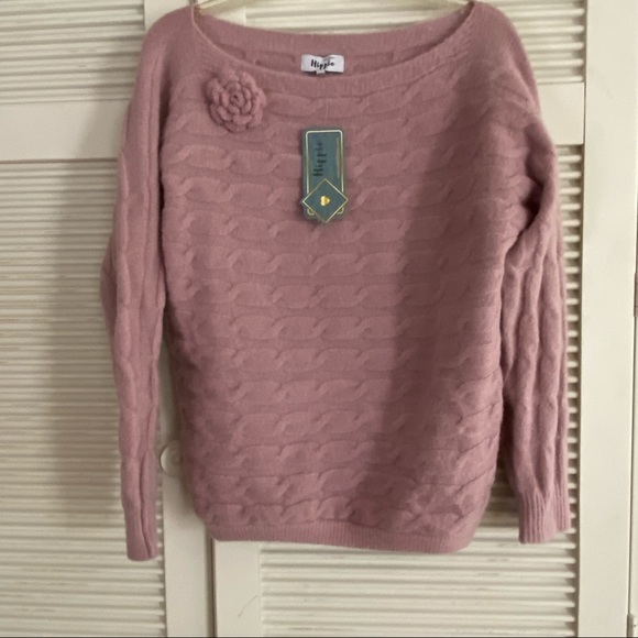 MILITARY HIPPIE Forever Rose Cable Sweater - Picture 4 of 8
